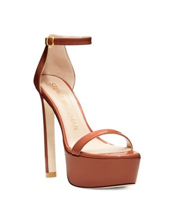 Stuart Weitzman,NUDIST HOLLYWOOD PLATFORM SANDAL,,Side View