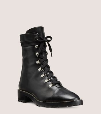 Stuart Weitzman,KOLBIE CHAIN BOOTIE,,Side View