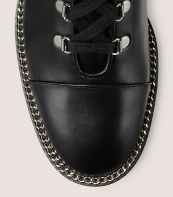 Stuart Weitzman,KOLBIE CHAIN BOOTIE,,top down View