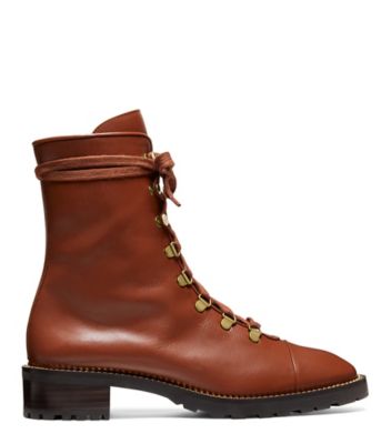 Stuart Weitzman,KOLBIE CHAIN BOOTIE,,Front View