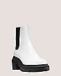 Stuart Weitzman,NORAH,Bootie,Smooth Leather,White,Side View