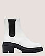 Stuart Weitzman,NORAH,Bootie,Smooth Leather,White,Front View