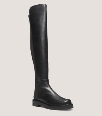 Stuart Weitzman,5050 Lift,Boot,Cuir nappa,Noir