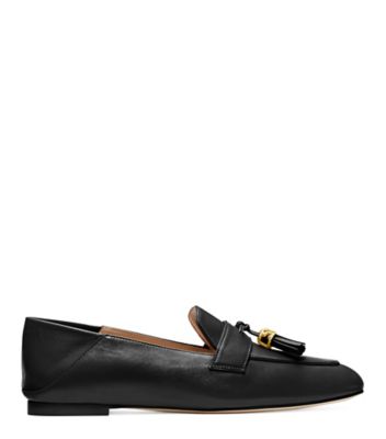 Stuart Weitzman,WYLIE SIGNATURE,Flat,Cuir nappa,Noir,Front View