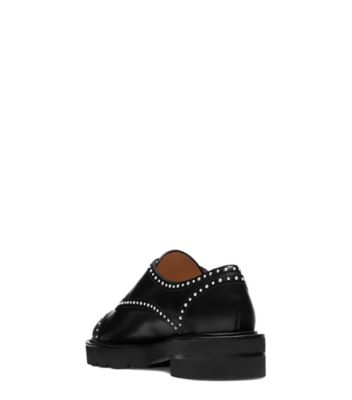 Stuart Weitzman,JACKSON LIFT,Loafer,Cuir,Noir