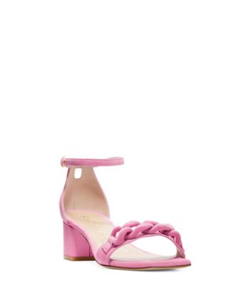 Stuart Weitzman,AMELINA BLOCK 50 CHAIN,