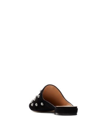 Stuart Weitzman,MULEARKY BALLSOFFIRE,Mule,Suède,Noir