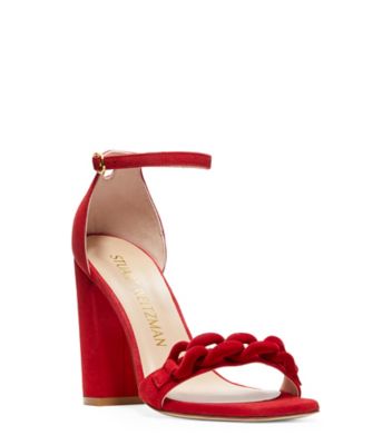 Stuart Weitzman,AMELINA BLOCK 100 CHAIN,