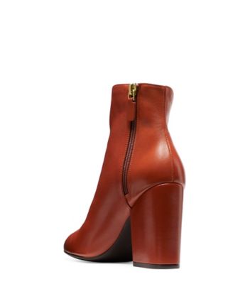 Stuart Weitzman,VERA,Bootie,Cuir nappa verni,Noir