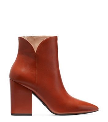 Stuart Weitzman,VERA,Bootie,Cuir nappa verni,Cardamome,Front View