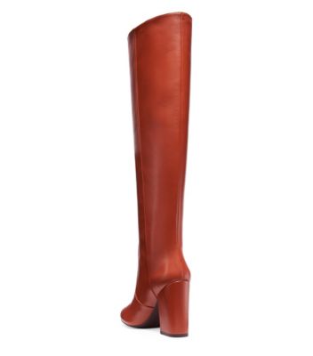Stuart Weitzman,Willa,Boot,Cuir nappa verni,Noir