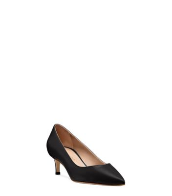 Stuart Weitzman,Anny 50,Pump,Smooth Leather,Black,Side View