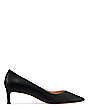 Stuart Weitzman,Anny 50,Pump,Smooth Leather,Black,Front View