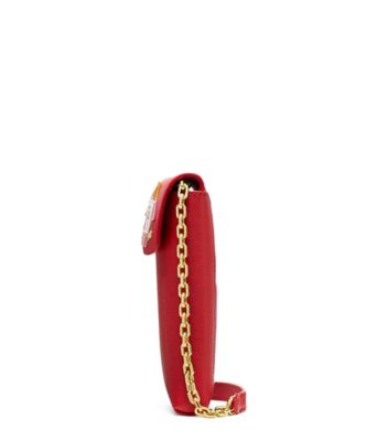Stuart Weitzman,MARAH LUNAR 21,Crossbody,Cuir caviar,Rouge Lipstick