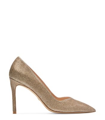 Stuart Weitzman,ANNY,Pump,Noir,Platine