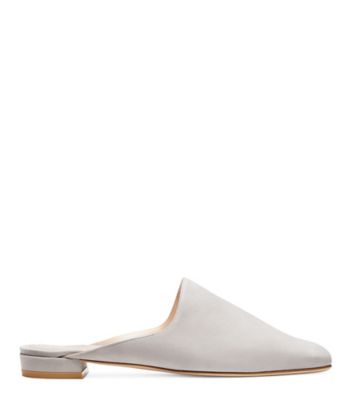 Stuart Weitzman,MULEARKY,Mule,Suède,Gris pâle Perla