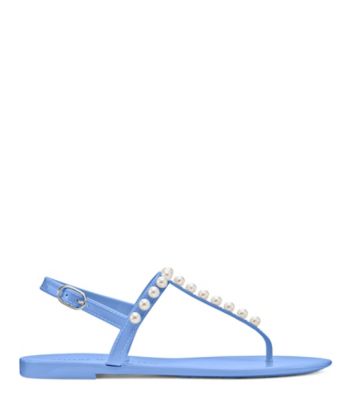 Stuart Weitzman,GOLDIE JELLY SANDAL,,Front View