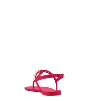 Stuart Weitzman,GOLDIE JELLY SANDAL,,Back View