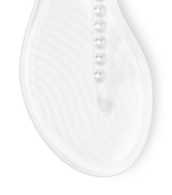 Stuart Weitzman,GOLDIE JELLY SANDAL,,top down View