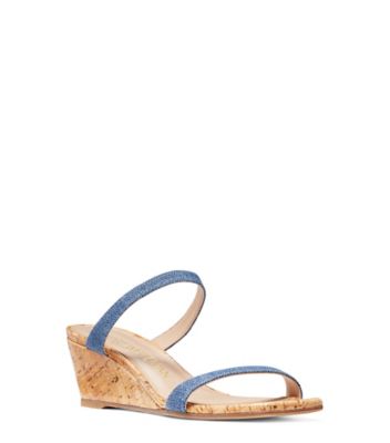 Stuart Weitzman,ALEENA 50 WEDGE,,Side View