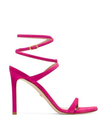 Stuart weitzman lace hot sale up sandals