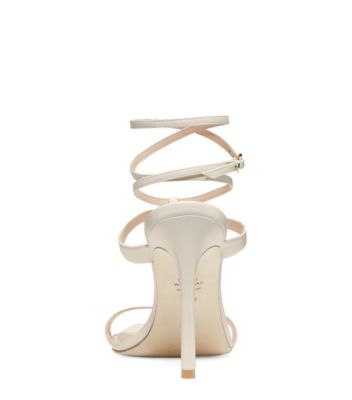Stuart Weitzman,ELLSIE 100 LACE-UP SANDAL,,Back View