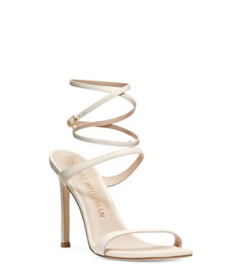 Stuart Weitzman,ELLSIE 100 LACE-UP SANDAL,,Side View