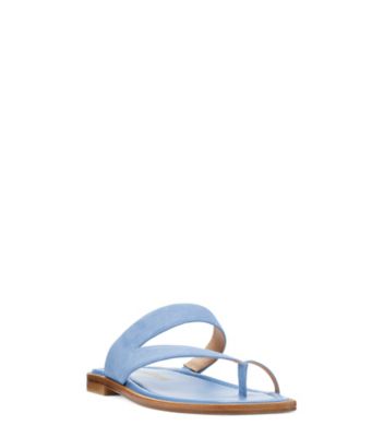 Stuart Weitzman,LYLA FLAT SANDAL,,Side View