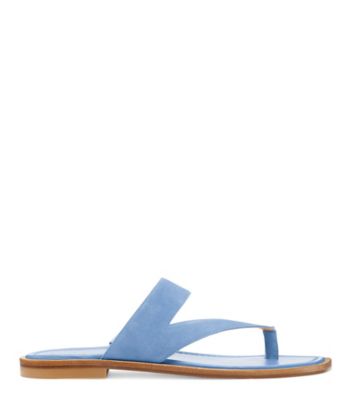 Stuart Weitzman,LYLA FLAT SANDAL,,Front View