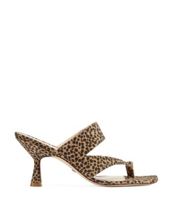 Stuart Weitzman,SANDALE LYLA 75,Sandal,Suède guépard,Léopard