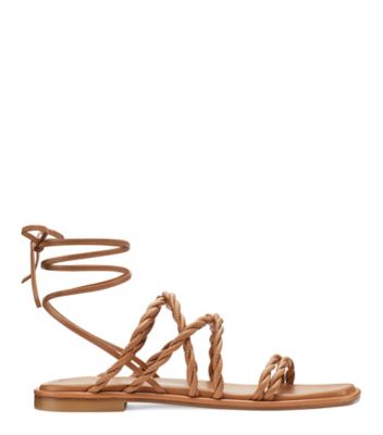 Stuart Weitzman,CALYPSO LACE-UP,,Front View