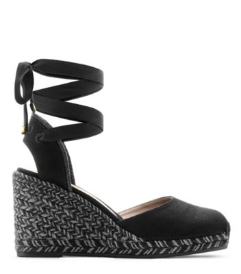 Stuart Weitzman,MARGUERITA ESPADRILLE WEDGE,,Front View
