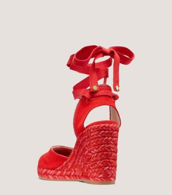 Marguerita Espadrille Wedge, Red, Product