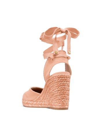 Stuart Weitzman,MARGUERITA ESPADRILLE WEDGE,,Back View