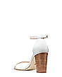 Stuart Weitzman,NEARLYNUDE,Sandal,Leather,Air,Back View