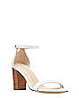 Stuart Weitzman,NEARLYNUDE,Sandal,Leather,Air,Side View