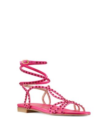 Stuart Weitzman,LEYA BEAD FLAT,