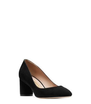 Stuart Weitzman,AMATA 60,Pump,Suède,Noir