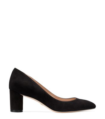 Stuart Weitzman,AMATA 60,Pump,Suède,Noir