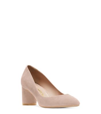 Stuart Weitzman,AMATA 60,Pump,Suède,Taupe Dolce,Side View
