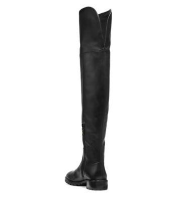 Stuart Weitzman,Ambre,Boot,Cuir nappa,Noir,Back View