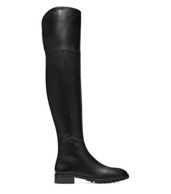 Stuart Weitzman,Ambre,Boot,Cuir nappa,Noir,Front View