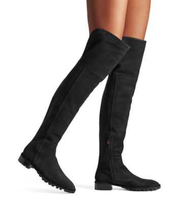 Stuart weitzman over outlet the knee boots leather