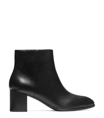 Stuart Weitzman,KIANDRA,Bootie,Cuir nappa,Noir