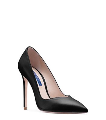 Stuart Weitzman,ANNY 105,Pump,Cuir nappa,Noir,Side View