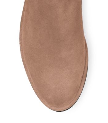 Lowland | Black Suede Over-the-Knee Boots | Stuart Weitzman