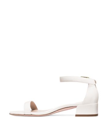 Stuart Weitzman,Nudistjune,Sandal,Nappa Leather,Cream