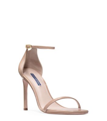 Stuart Weitzman,NUDISTSONG STRAP SANDAL,,Side View