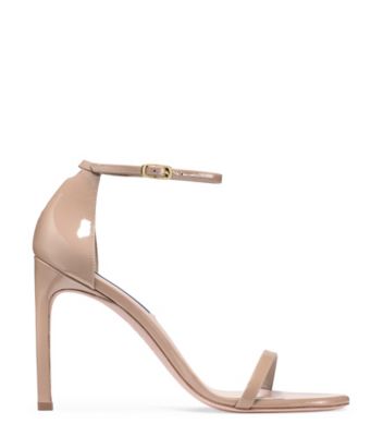 Stuart Weitzman,NUDISTSONG STRAP SANDAL,,Front View