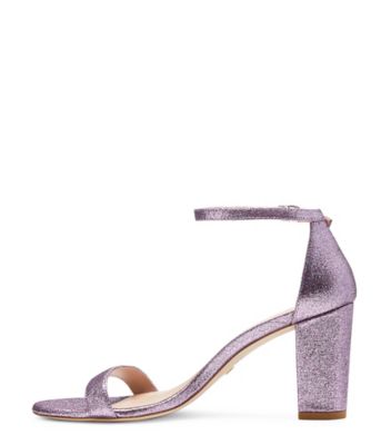 Stuart Weitzman,Sandale À Sangle Nearlynude,Sandal,Fines paillettes,Rose